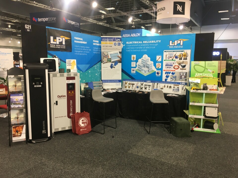 LPI Stand at New Zealand seminar